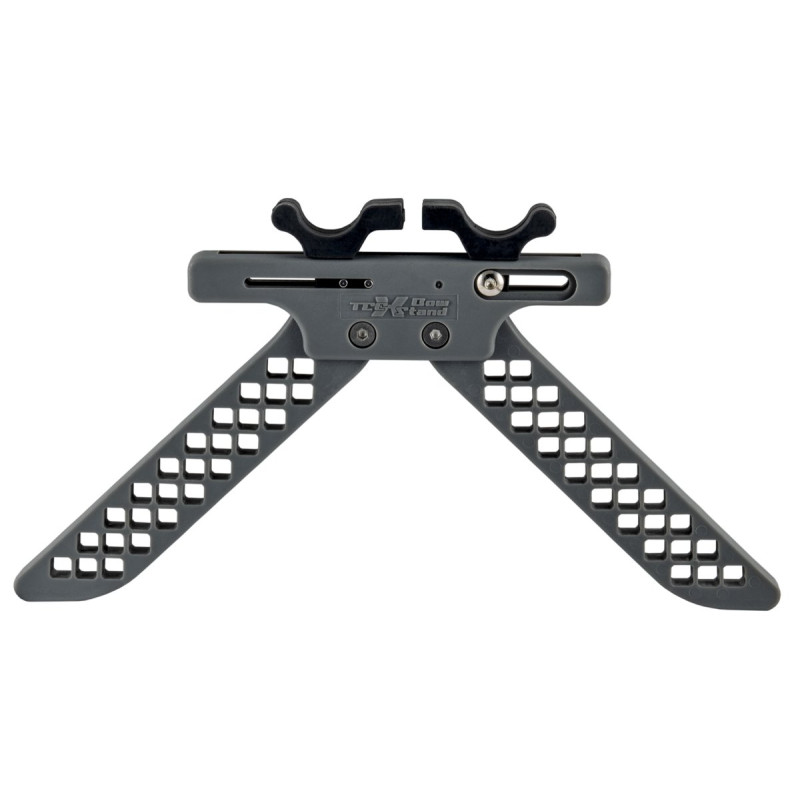 AVALON COMPOUND BOWSTANDS TEC-X ADJUSTABLE WITH LIMB PROTECTION GRAY