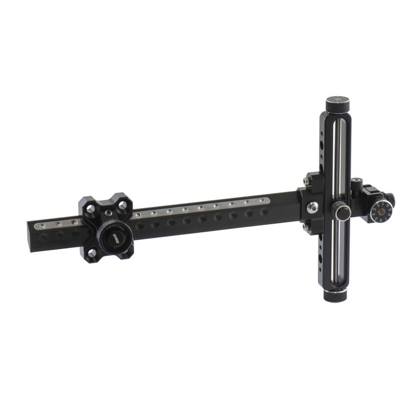 DECUT SIUS-CP 10/32 R/L WITH CARBON EXTENSION BLACK COMPOUND SIGHT