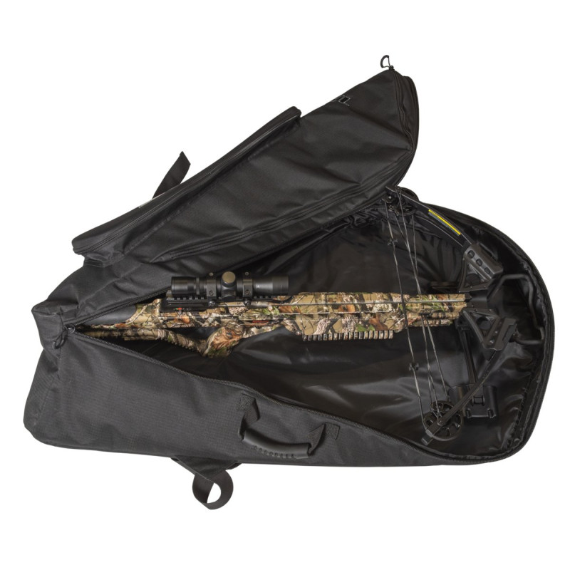 MAXIMAL CROSSBOW CASE SOFT MAXIMAL XBOW - SIDE POCKETS - INNER STRAPS - BLACK