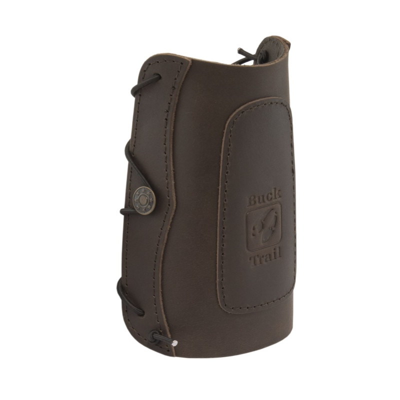BUCK TRAIL TRADITIONAL ARMGUARDS ORIGIN 18cm BROWN LEATHER