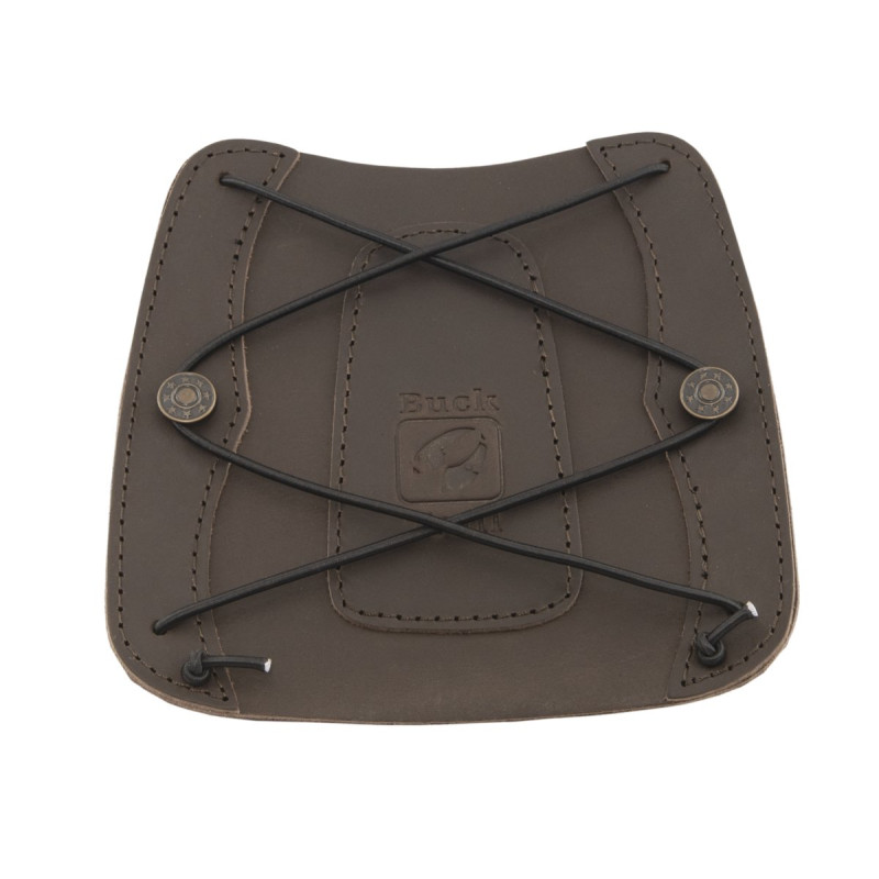 BUCK TRAIL TRADITIONAL ARMGUARDS ORIGIN 18cm BROWN LEATHER