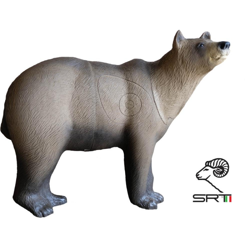 SRT 3D BROWN BEAR MARSICANO - GROUP 1 - L112cm H103cm
