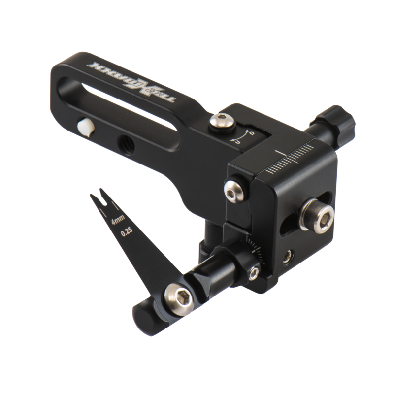 AVALON COMPOUND BLADE RESTS ADJUSTABLE EXTENSION TEC X MAXX WITH MICRO RH BLACK