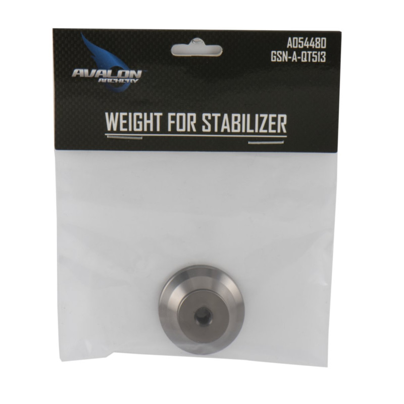 AVALON WEIGHTS STABILIZERS BASE WEIGHT 31mm / 35gr BLACK NICKEL PLATED