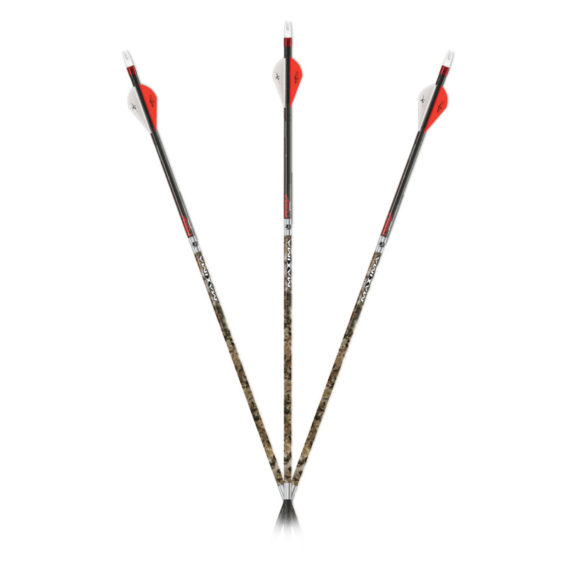 CARBON MAXIMA RED MO CONTOUR SD 350 12/PK SHAFTS