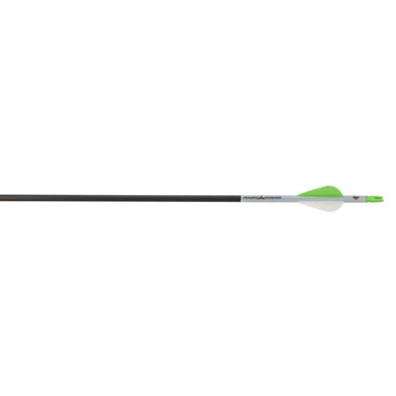 SKYLON ARROWS 30" CARBON FASTWING STRONG with GREEN/WHITE VANE - 100/pk