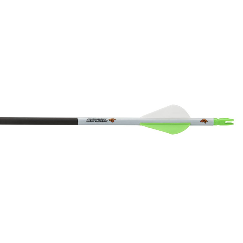 SKYLON ARROWS 30" CARBON FASTWING STRONG with GREEN/WHITE VANE - 100/pk