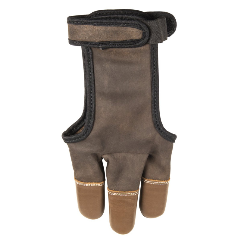 BUCKTRAIL STONE FULL PALM LEATHER WITH CORDOVAN STYLE FINGERTIPS XS