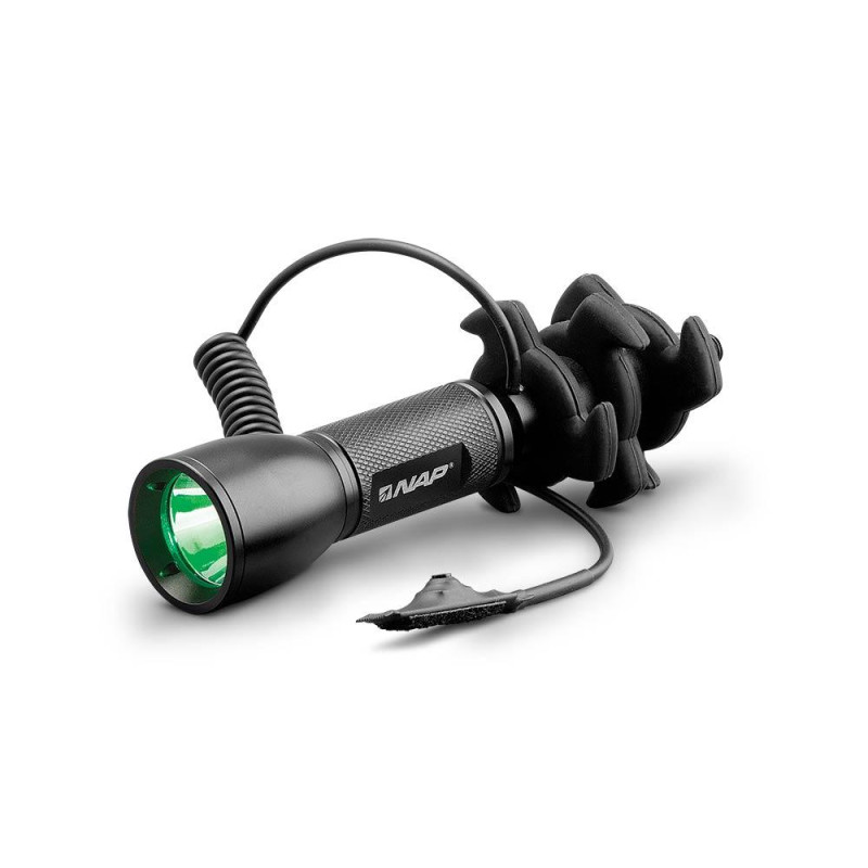 NAP ACCESORIES FOR HUNTING AND OUTDOOR APACHE PREDATOR HOG FLASHLIGHT GREEN LED