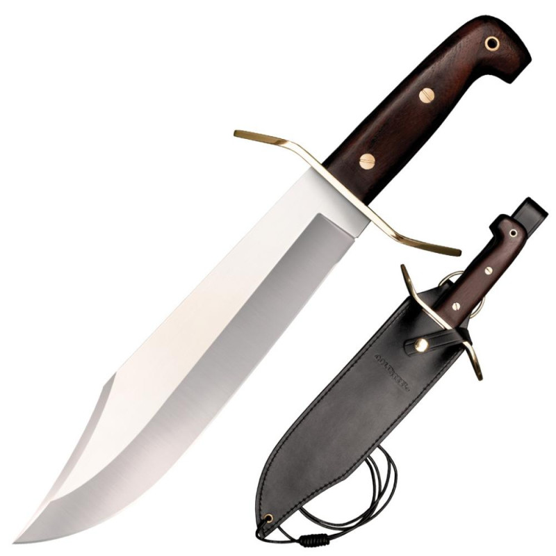 COLD STEEL FIXED BLADE KNIFE WILD WEST BOWIE - overall 40.64cm