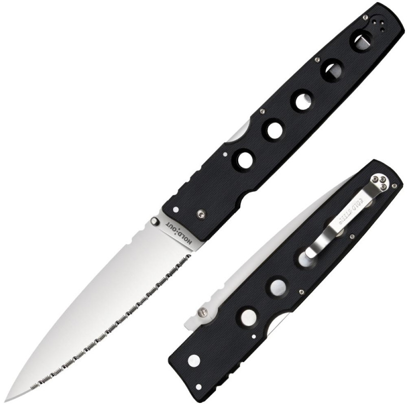 COLDSTEEL HOLD OUT 6" BLADE SERRATED EDGE - overall 33.50cm