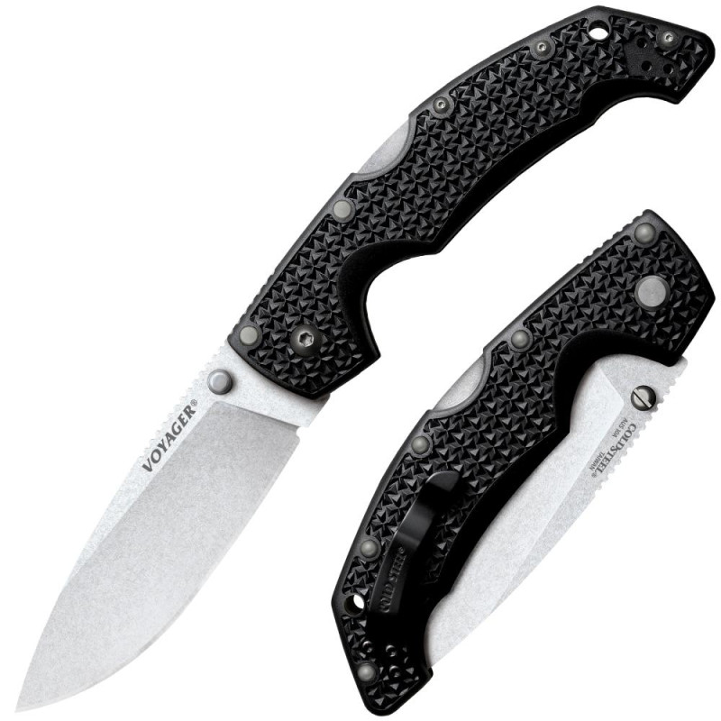 COLD STEEL LARGE DROP POINT VOYAGER - overall 23.50cm
