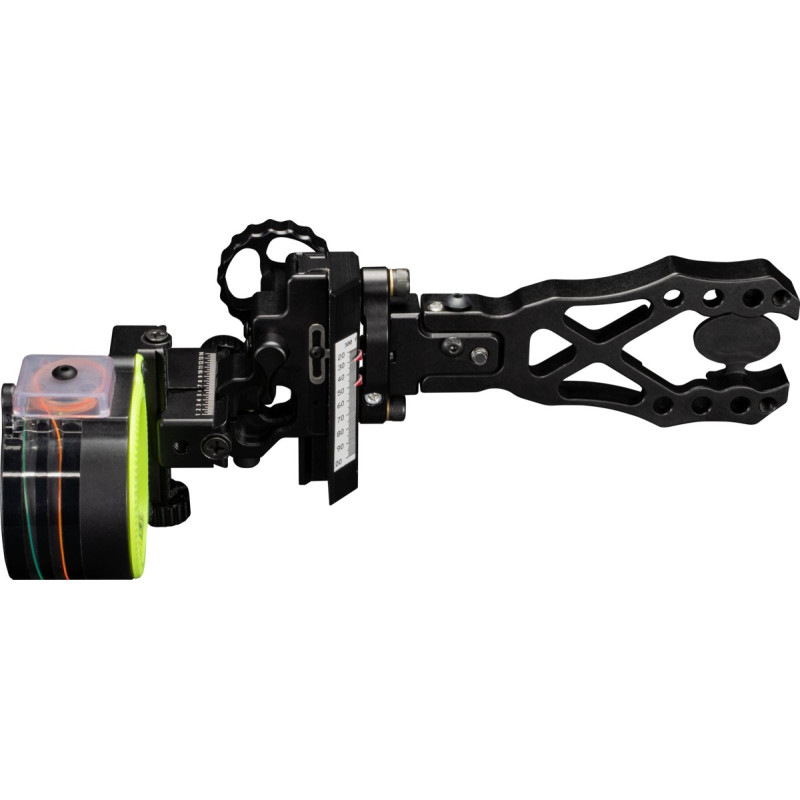 BLACKGOLD HUNTING & 3D SIGHT PRO DUAL TRAC / 2 PIN VERTICAL PRO X BASE .019 RH BLACK