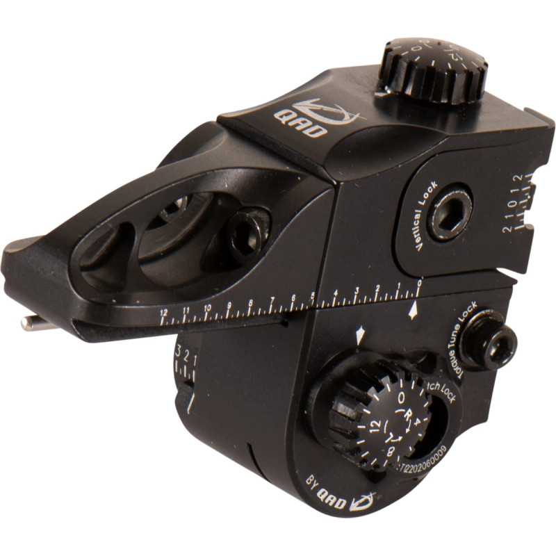 QAD COMPOUND BLADE REST TRI RH BLACK