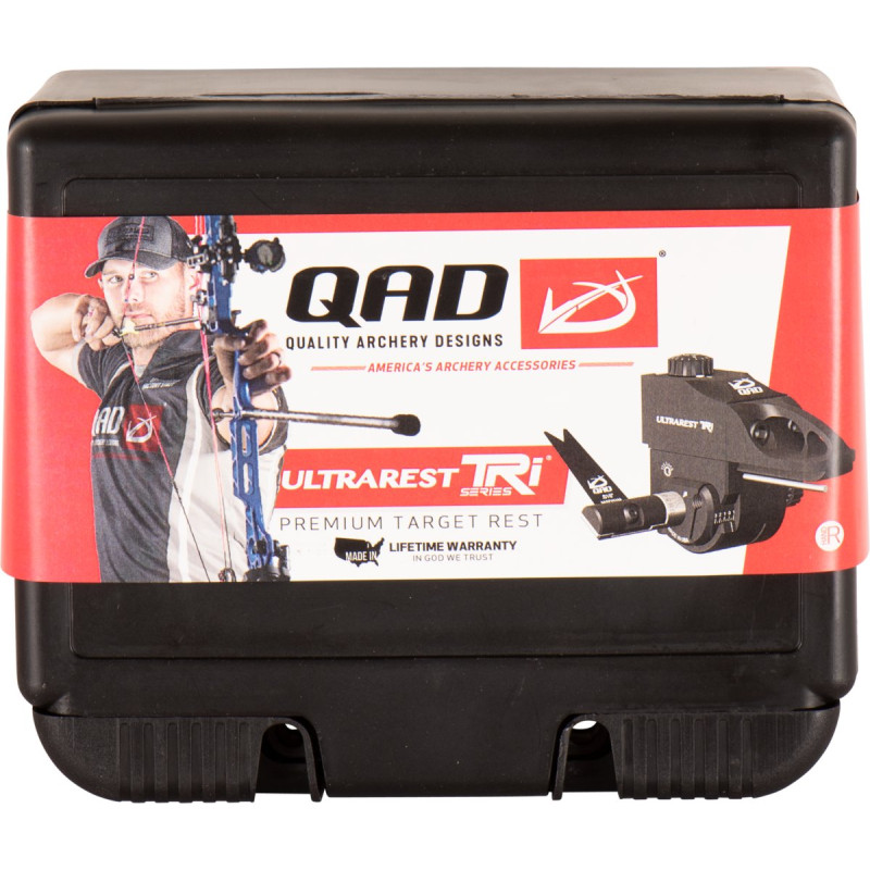 QAD COMPOUND BLADE REST TRI RH BLACK