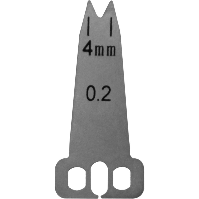 SANLIDA COMPOUND ARROW REST PARTS X10 REPLACEMENT BLADE 4MM/0.20MM