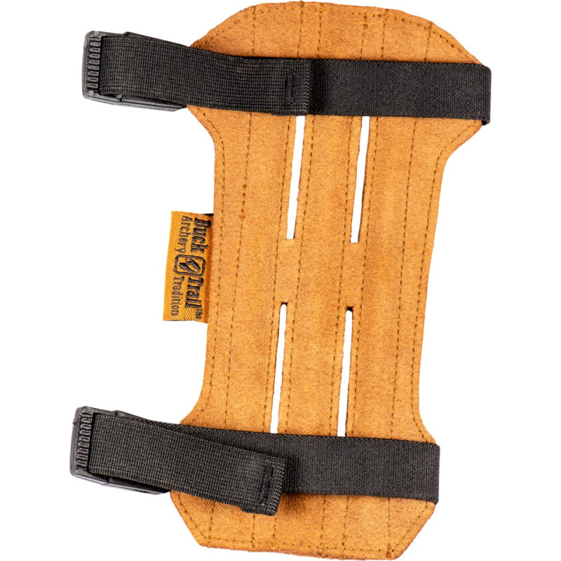 BUCK TRAIL TRADITIONAL ARMGUARD SINGLE PECAN WILD LEATHER