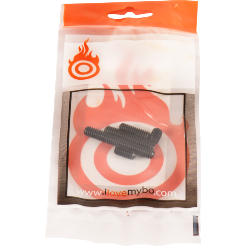 MYBO SCREW PACK X2 QUAD STEEL - 1/4" THREAD