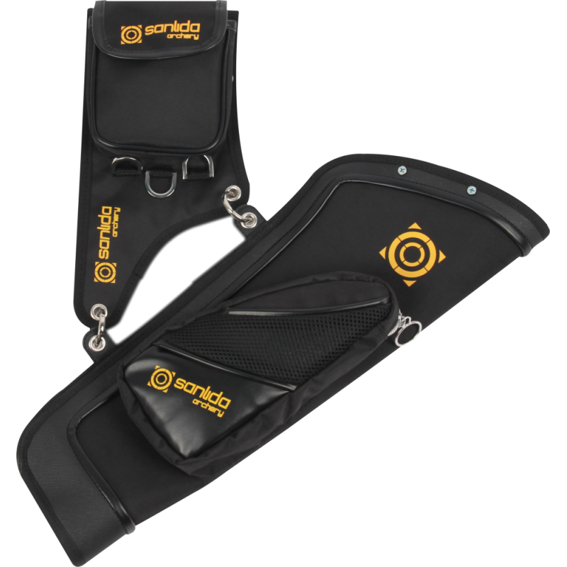 SANLIDA TARGET QUIVER X9 WITH POCKET BLACK