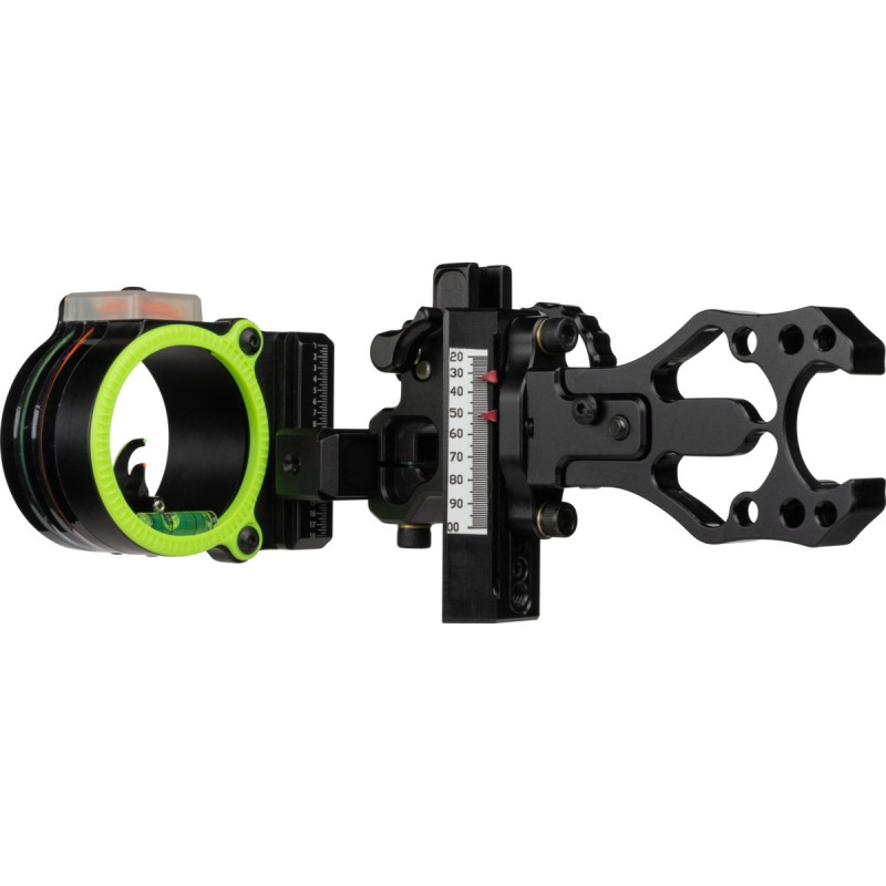 BLACKGOLD HUNTING & 3D SIGHT ASCENT MOUNTAIN LITE HD DUAL TRACK/ 2 PIN VERTICAL .019" RH BLACK