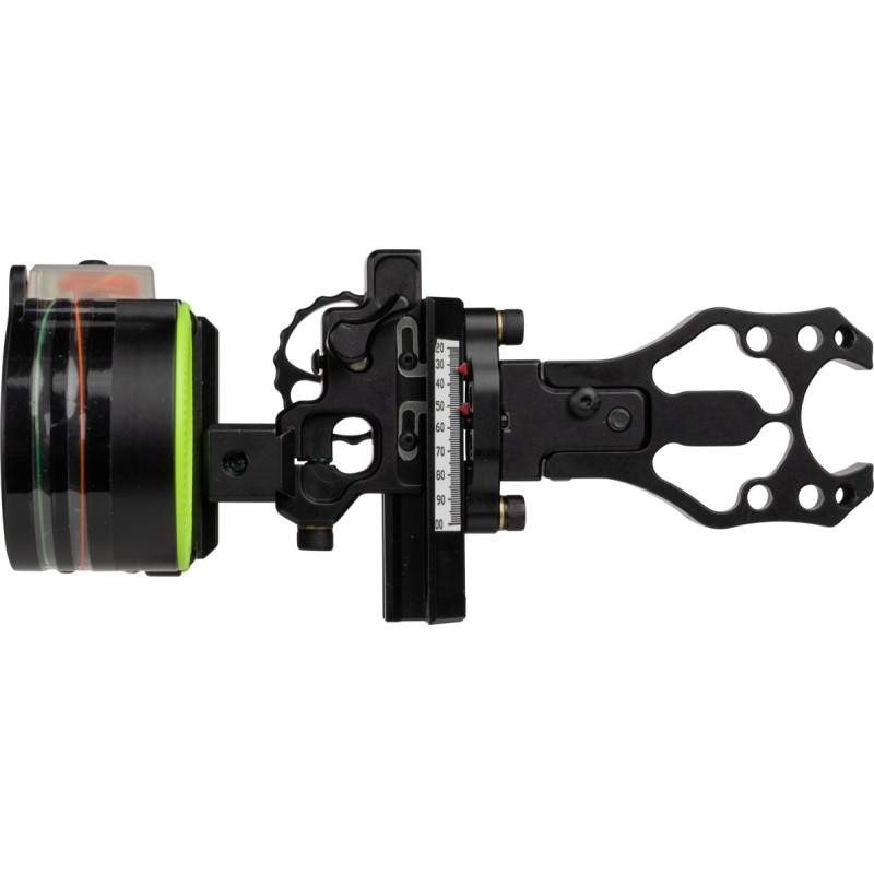 BLACKGOLD HUNTING & 3D SIGHT ASCENT MOUNTAIN LITE HD DUAL TRACK/ 2 PIN VERTICAL .019" RH BLACK