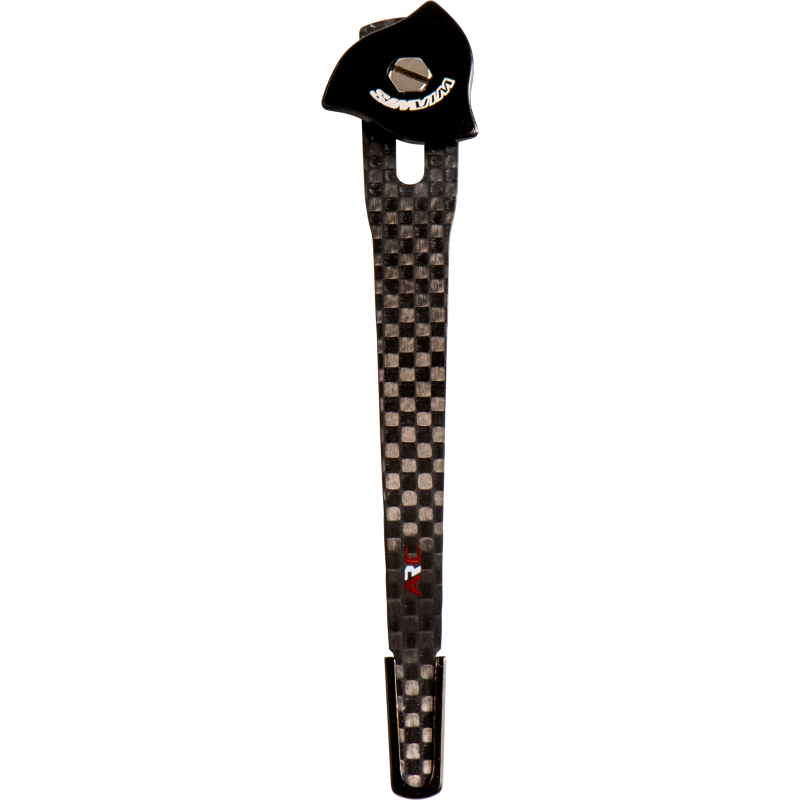 WIAWIS ARC CLICKER CARBON HARD WITH SCREW 6-32 BLACK