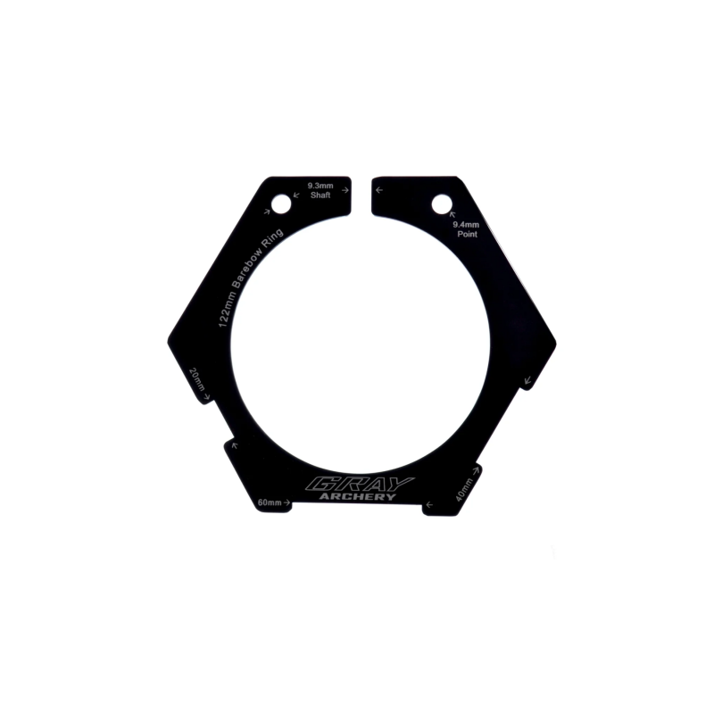GRAY ARCHERY BAREBOW RING