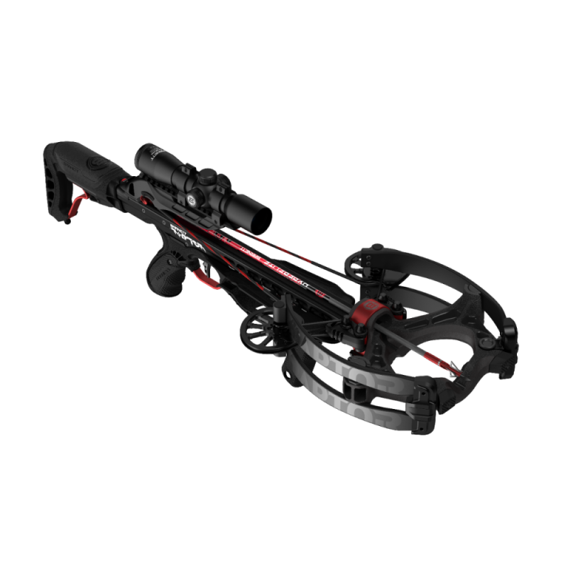 CROSSBOW PACKAGE HYPER RAPTOR 410fps 205LBS 4x36mm ILLUM. SCOPE
