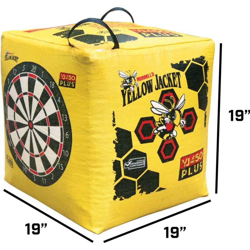 MORRELL PORTABLE TARGET YELLOW JACKET YJ-450 PLUS - 19"x19"x19"