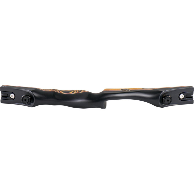 BUCKTRAIL RISERS ILF WOOD VOLON PHENOLIC 19" RH with LIMB ALIGNMENT SYSTEM ORANGE