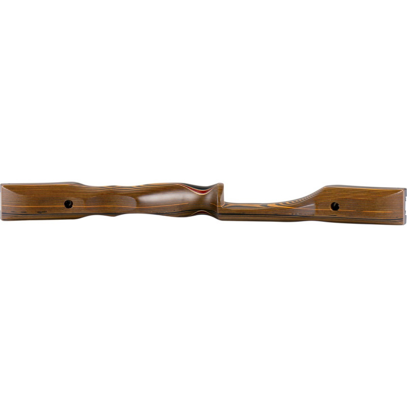 BUCKTRAIL RISERS ILF WOOD VOLON PHENOLIC 19" RH with LIMB ALIGNMENT SYSTEM ORANGE