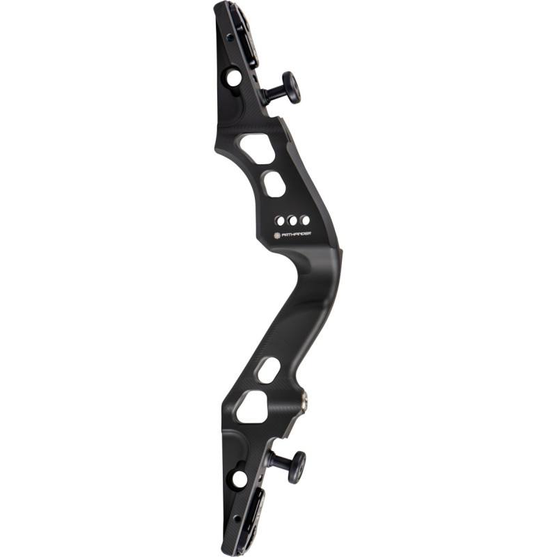 MYBO RISERS HUNTING BOWS PATHFINDER 17" RH GRAPHITE BLACK