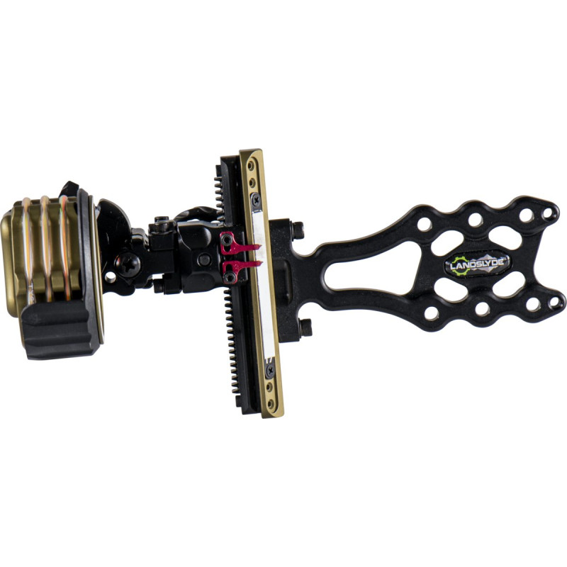 AXCEL HUNTING & 3D SIGHT LANDSLYDE SLIDER ACCUSTAT II SCOPE - 4 PIN .019 TACTICAL BOWHUNTING