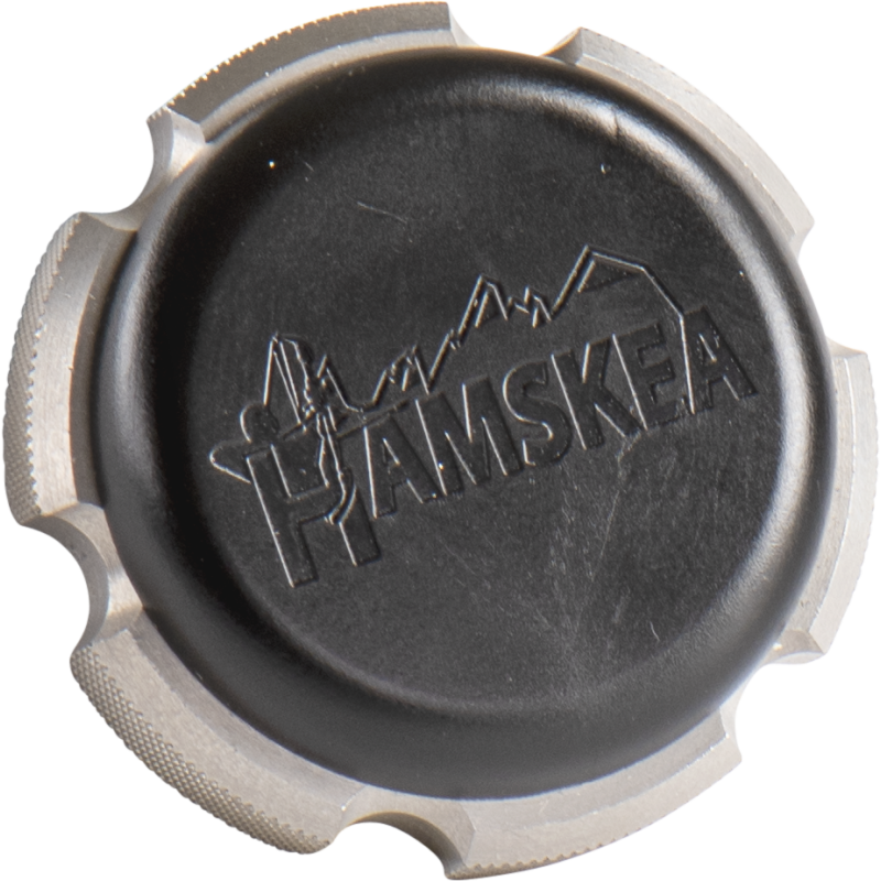 HAMSKEA QUICK CHANGE STABILIZER WEIGHT w/LINX-LOCK TECH 1oz ENDCAP SILVER/RUBBER