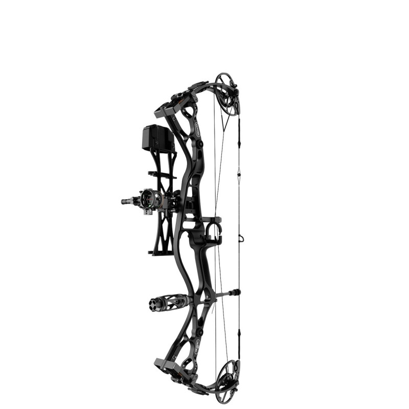 SANLIDA DRAGON 10 COMPOUND PACKAGE LARGE CAM ROTATING MOD / 40-50LBS / 30-32" / RH / BLACK