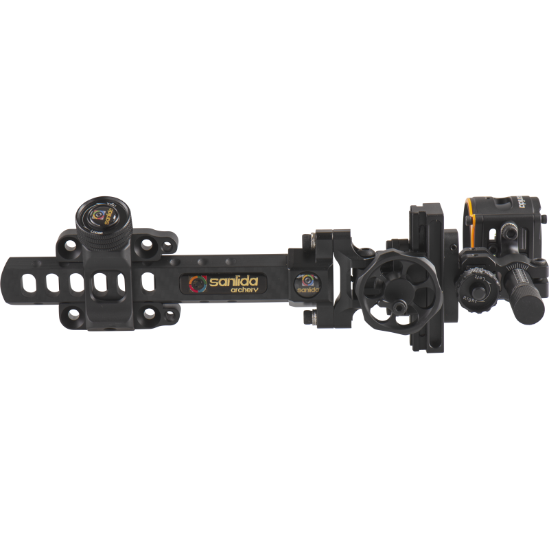 SANLIDA DRAGON 10 - 3 PIN BLACK HUNTING & 3D SIGHTS