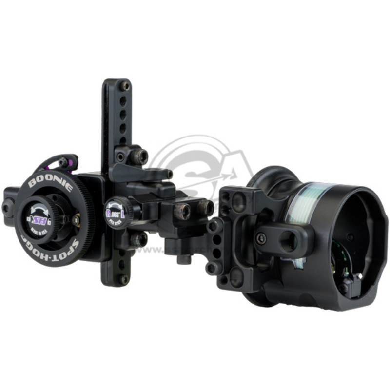 SPOTHOGG BOONIE PICATINNY MOUNT TRIPLE STACK .019" LH BLACK