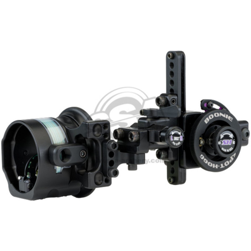 SPOTHOGG BOONIE PICATINNY MOUNT TRIPLE STACK .019" LH BLACK