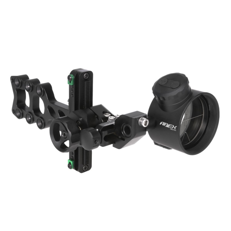 APEX GEAR HUNTING & 3D SIGHTS AEGIS PRO 2-DOT LED BLACK