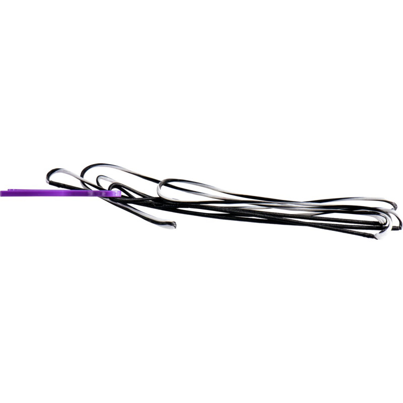 REIGN RECURVE STRINGS PLATINUM BCY 652 SPECTRA 64" 16 STRANDS BLACK/WHITE