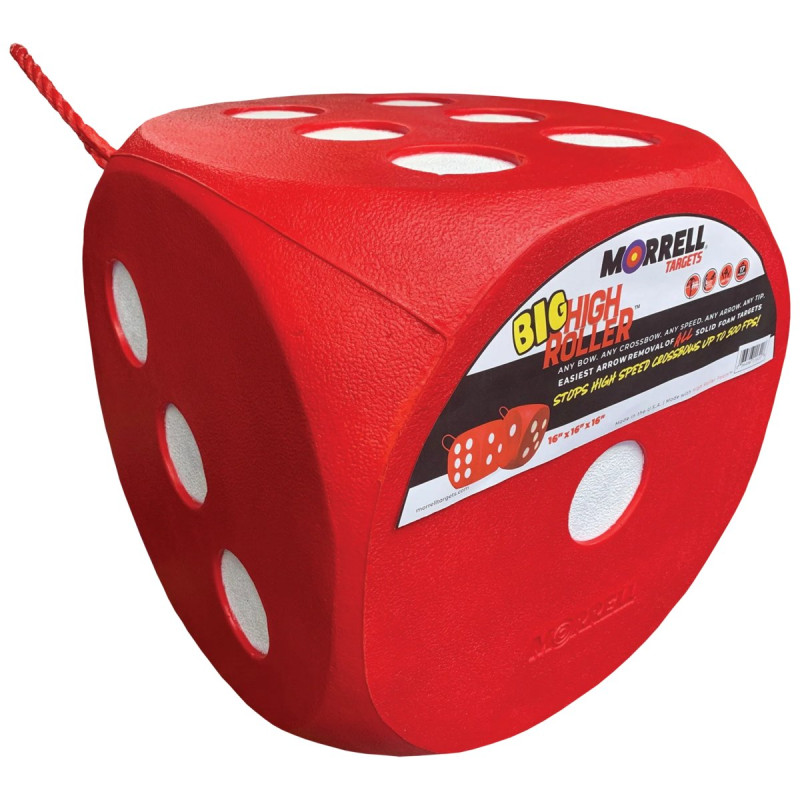 MORRELL PORTABLE TARGET BIG HIGH ROLLER - 16"x16"x16"