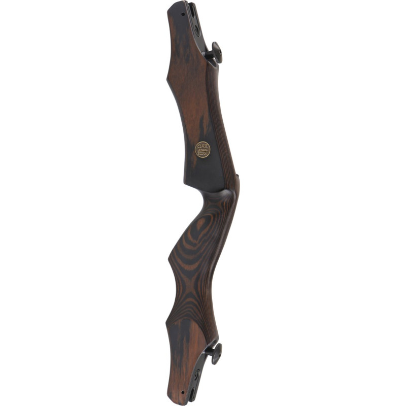 OAKRIDGE RISERS HUNTING BOWS ILF WOOD SHADE V1 19" RH UMBER with LIMB ALIGNMENT SYSTEM