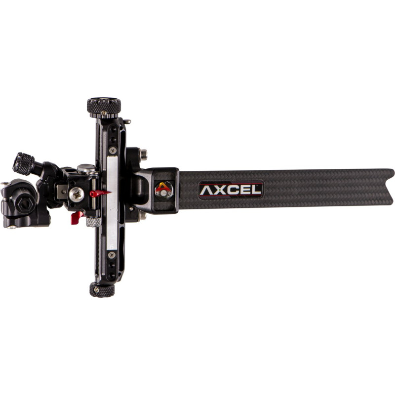 AXCEL COMPOUND SIGHTS ACHIEVE XP PRO OFFSET MOUNT/BRIDGE-LOCK / EXT 6" RH BLACK/BLACK