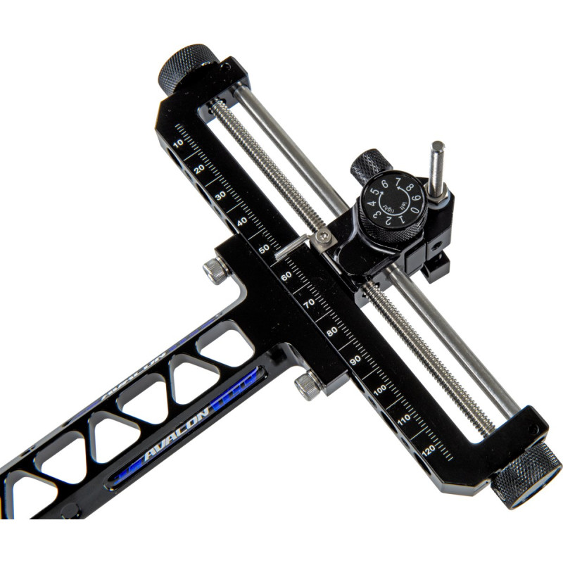 AVALON RECURVE SIGHTS TEC RECURVE ALU RH ANODIZE BLACK