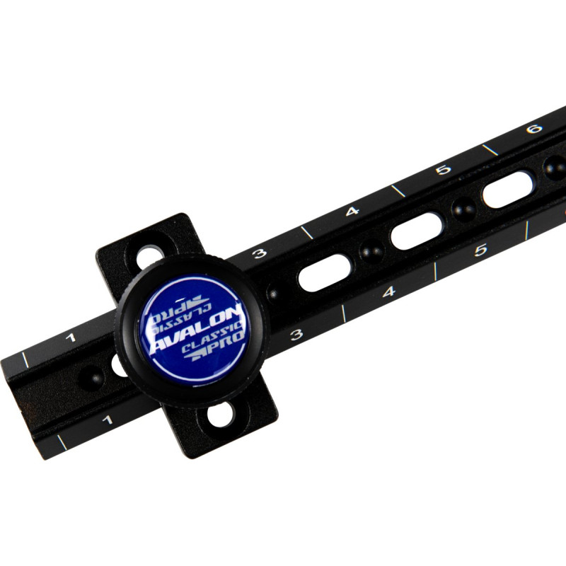 AVALON RECURVE SIGHTS CLASSIC PRO LITE RH ANODIZE BLACK