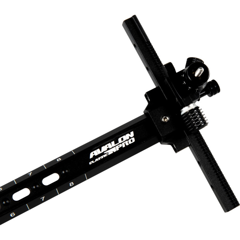 AVALON RECURVE SIGHTS CLASSIC PRO LITE RH ANODIZE BLACK