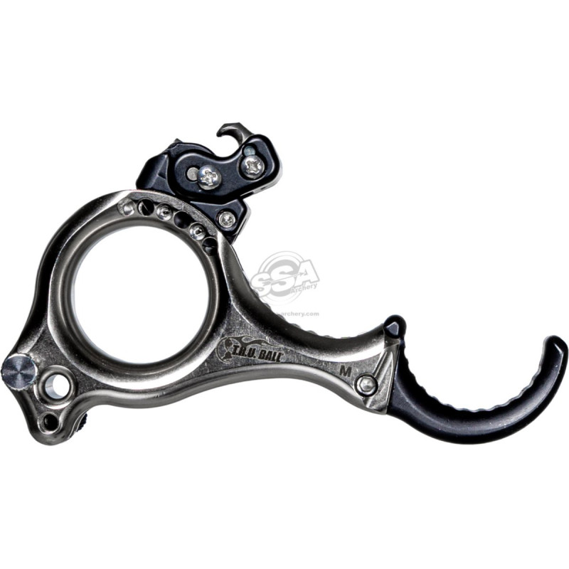 TRUBALL FULKRUM AC FLEX BACK TENSION 3 FINGER SML QUICKSILVER
