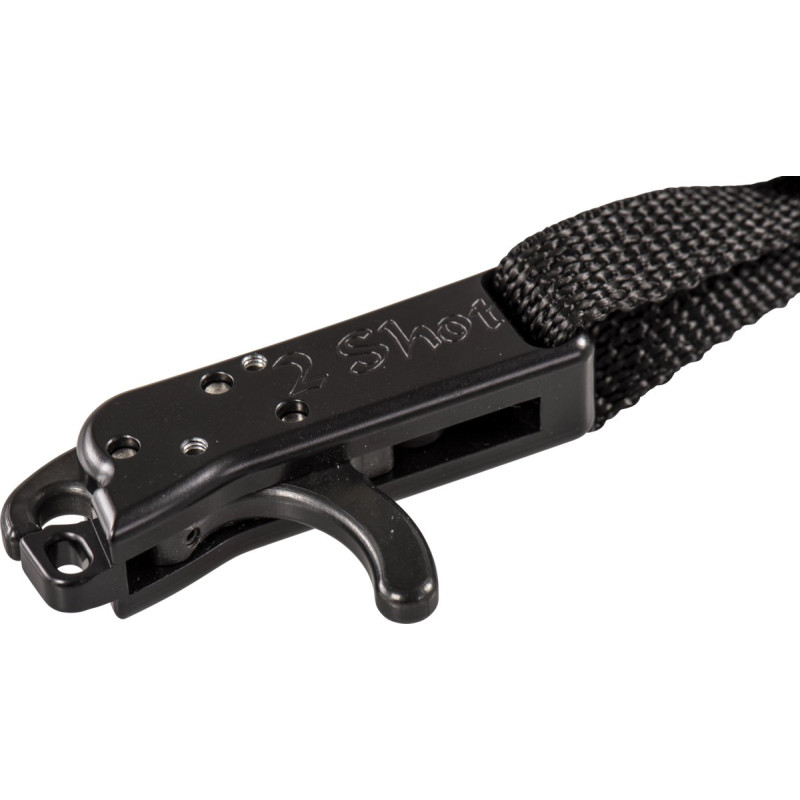 CARTER INDEX FINGER RELEASES TWO SHOT BLACK BUCKLE STRAP