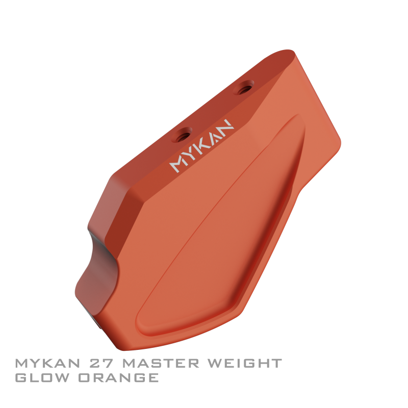 MYKAN 27" BAREBOW MASTER WEIGHT 350 grams GLOW ORANGE