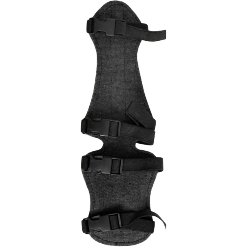 BEARPAW TRADITIONAL ARMGUARDS KIDS DELUXE MAXI BLACK 26cm